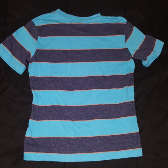 Arizona jean stripe vneck size M 10/12 - Picture 2 of 2